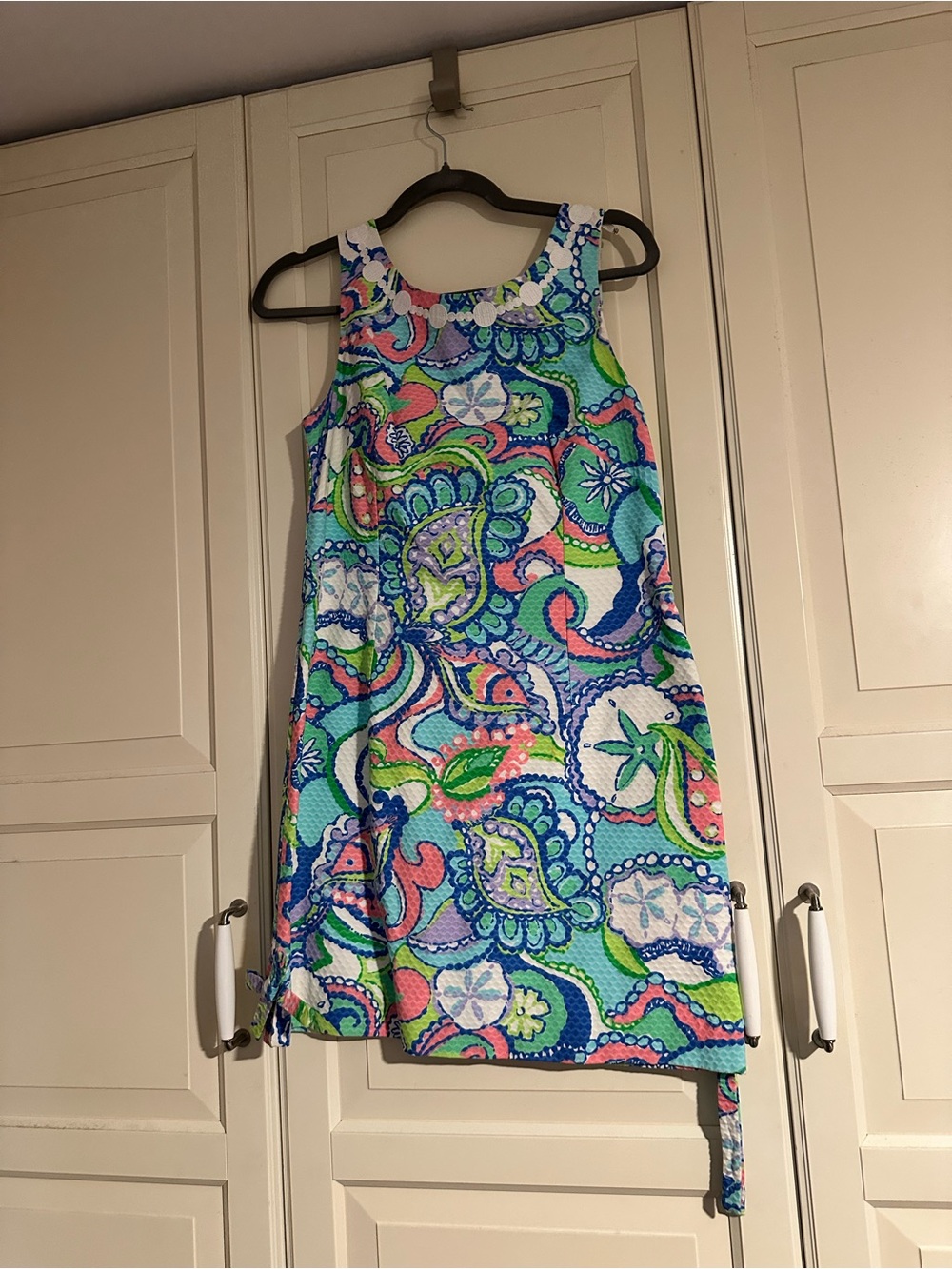 Lilly Pulitzer Conch Republic Delia Shift Dress size 6.  Like new.